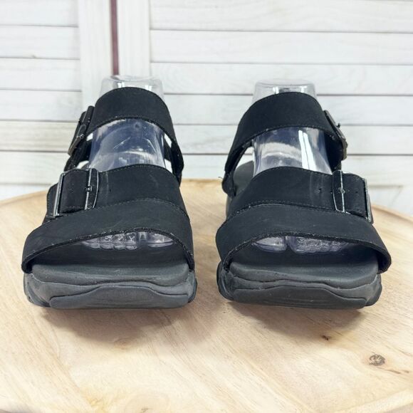 Skechers D Lites 2.0 Cool Cosmos Sport Strap Sandals Black Womens 10 - Picture 3 of 13